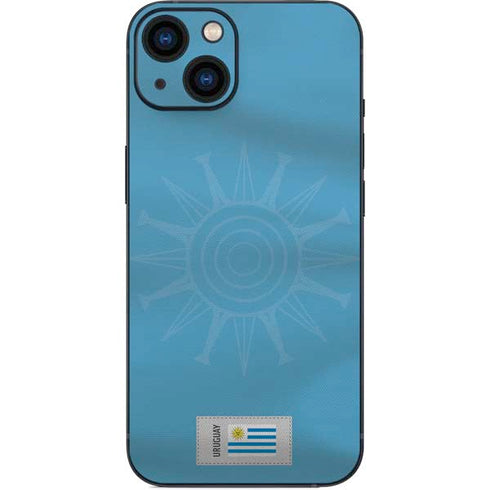Uruguay Soccer Flag iPhone 15 Skin